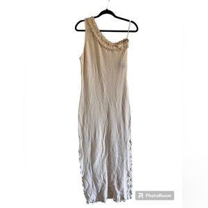 La Mesa one shoulder maxi dress